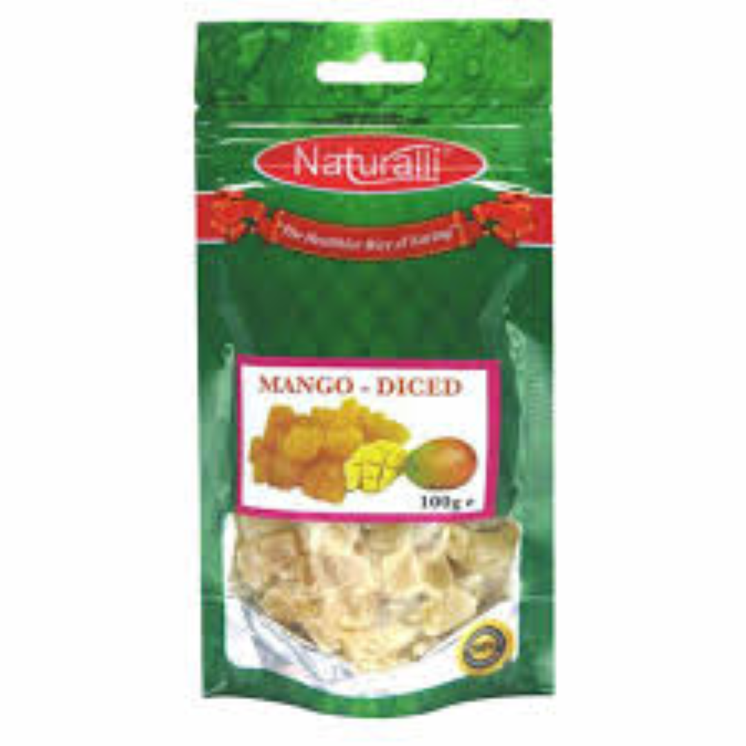 NATURALLI MANGO DICED 100G